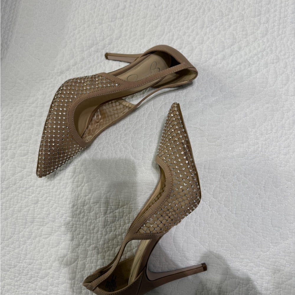 Elegant Tan Stiletto Heels